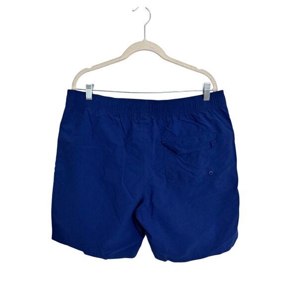 Reyn Spooner swim shorts navy blue sz XL branded holdiay summer vacation cruise - Picture 2 of 6